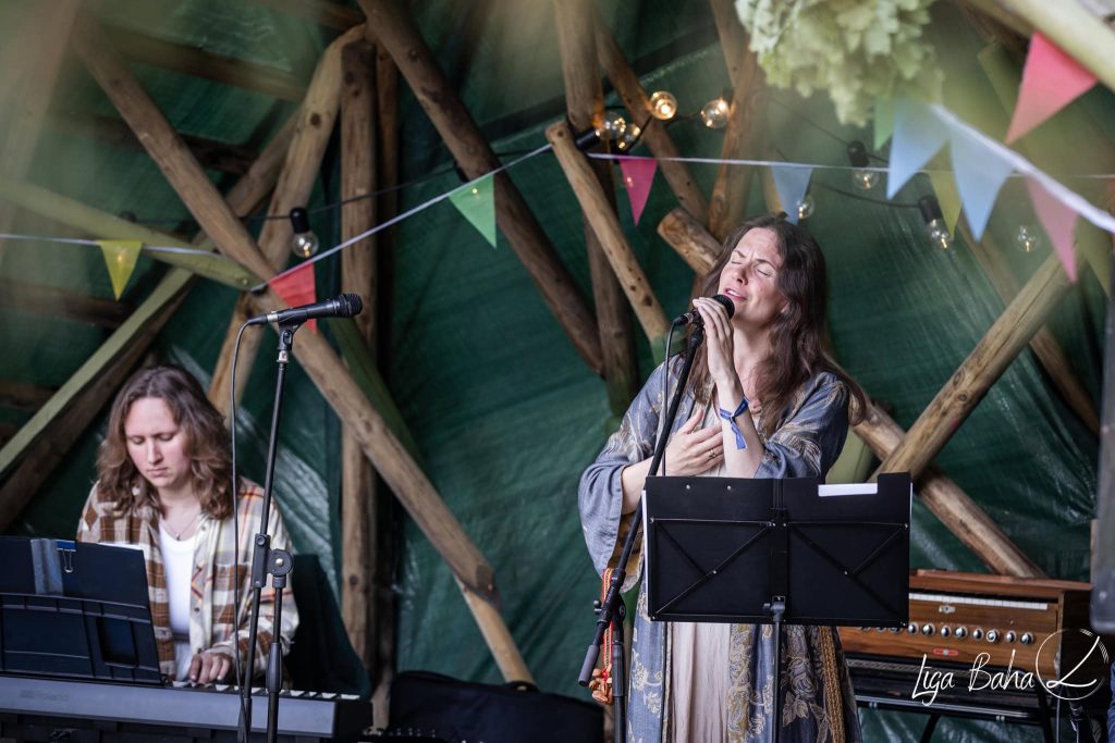 Dana Indāne koncertē festivālā